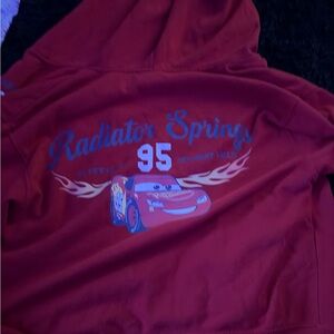 Disney Red Lightning McQueen Radiator Springs Hoodie